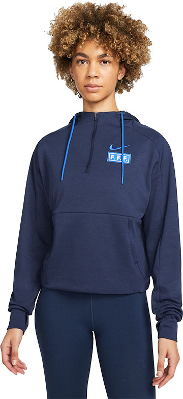 Nike Frankrijk Travel Half-Zip Hoody