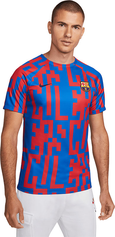 Nike FC Barcelona Pre-Match Top 2022-2023