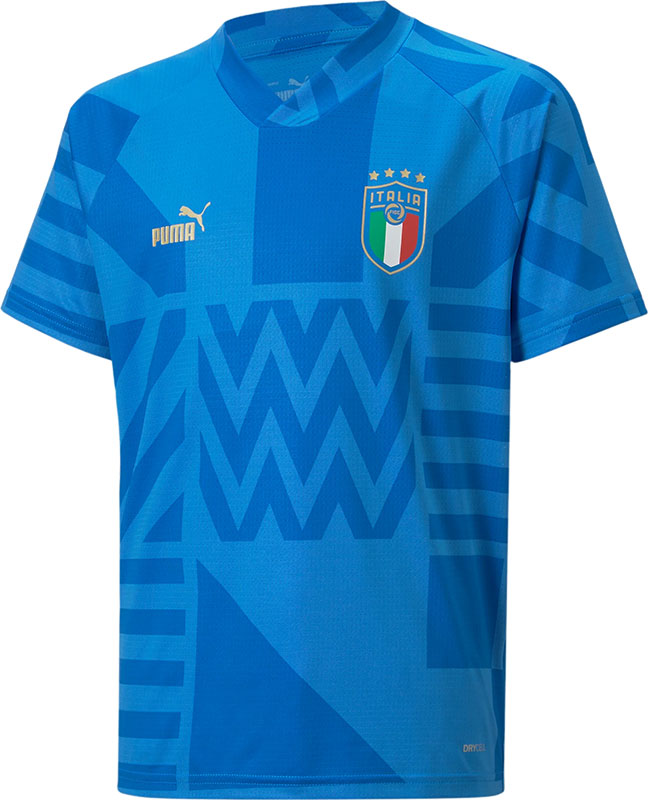 Puma Italië Prematch Shirt Kids 2022/2023