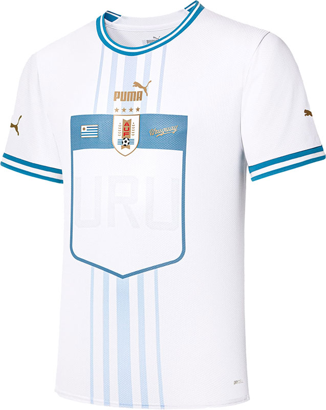 Puma Uruguay Uit Shirt 2022/2023