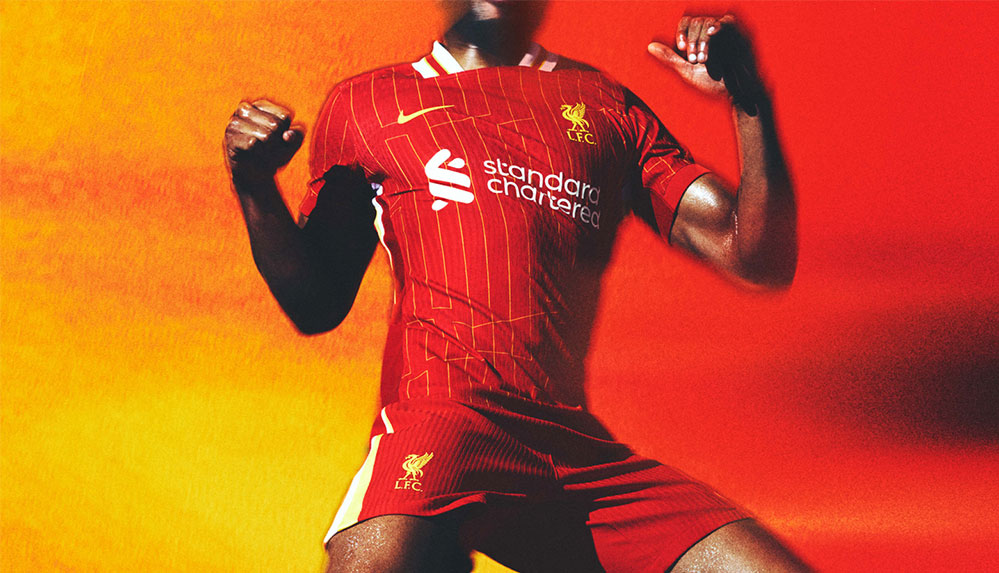 Het nieuwe Liverpool shirt!